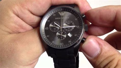 how to spot fake emporio armani watch